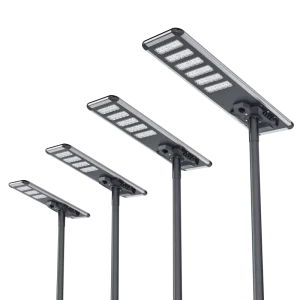 150W 200W 250W 300W 5 Head Road Lamp High Lumen LED Integrated Solar Street Light Outdoor Aluminum