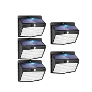 158 LED Wall Light Solar Split Type Outdoor for Yard Garage Garden Courtyard Small