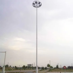 15m 18m 20m 25m 30m 35m High Mast Light Pole with Lifting System