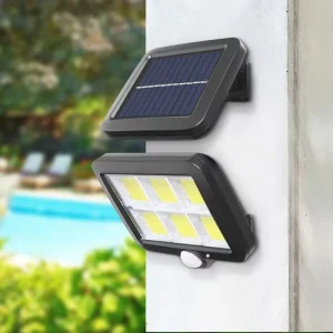 160COB LED Solar Light Split Wall Lamp Waterproof Outdoor Wall Emergency Street Security Solar Lamp for Garden Decoration