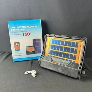164LED 8000mAh Monocrystalline Solar Handheld Camping Light Magnetic Rechargeable Power Bank IP69 Rated Touch Control 2 Year