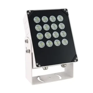 16W Outdoor Waterproof IP65 LED Night Monitoring Flood Lights Aluminum Body Surveillance Accessories for Road Application