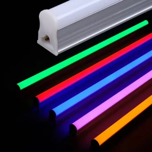 170 265V T5 Integrated LED Tube Light RGB Multi Color Changing 1FT 2FT 3FT 4FT for Party Decoration