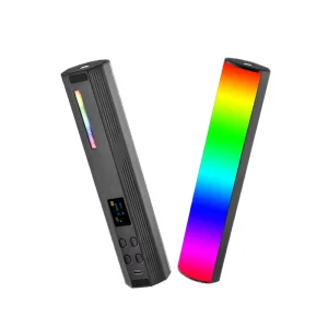 17cm LED RGB Soft Light Tube Handheld Photography and Video Fill Light with Adjustable Color Temperature Plastic