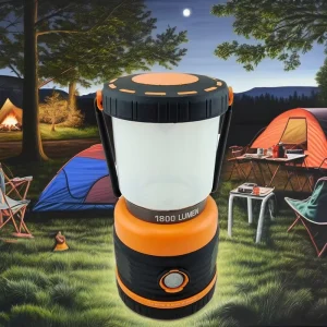 1800 Lumen Portable Rechargeable LED Camping Lantern Waterproof Outdoor Emergency Lamp