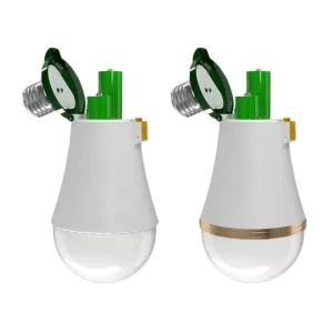 18650 Battery E27 LED Emergency Light Bulb, Rechargeable Portable Camping and Household Lamp, Glows in Water