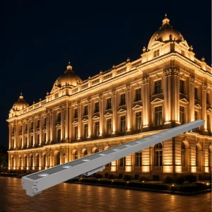 18W/24W LED Wall Washer Light DMX512 RGB IP66 Narrow Beam Linear Outdoor Facade Lighting
