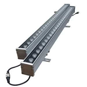 18W 36W 48W 72W Outdoor RGB LED Wall Spotlight Aluminum Linear Washer Light IP65 DMX512