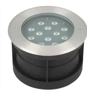18W Outdoor and Underwater LED Garden Floor Underground Light, 3000K/4000K/5000K/6000K/RGB, AC85-265V