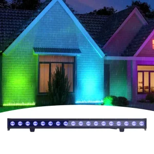 18x10W Waterproof LED Wall Washer Light for Building and Wedding Outdoor Lighting