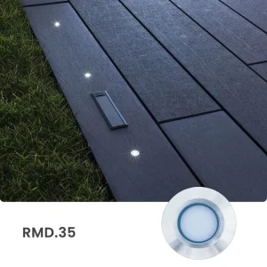 1W 24V Mini Body IP67 Outdoor Inground LED Underground Light Recessed Pathway Driveway Garden UpLight