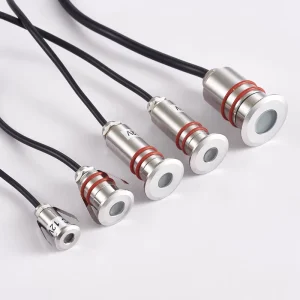 1W AC DC IP68 Stainless Steel Mini LED Underground Pool Light Remote Control Automatic Change Garden Lighting