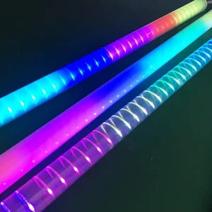 1m Programmable DMX RGB Meteor LED Digital Tube Lights