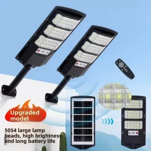 2 Head 3 Head 4 Head 5 Head Solar Flood Light Outdoor Waterproof LED Street Lamp for Garden Yard Decoration
