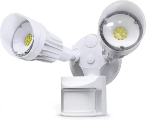 2 Heads Outdoor Motion Sensor 20W IP65 White Long Lifetime Security Light