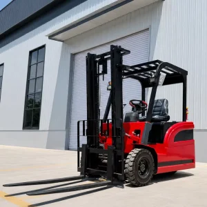 2 Ton 3m 5m 48V Four Wheels Counter Balanced Electric Forklift Truck Light Duty Three Point Electric Forklift