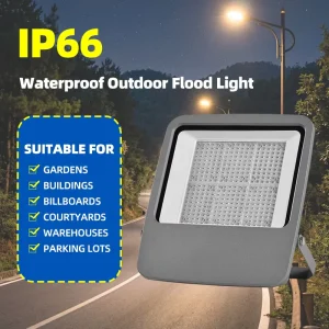 2 Year Warranty 100W 300W LED Flood Light Outdoor Waterproof Die Cast Aluminum for Building Facade Billboard