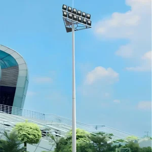 20-40 Meter Steel Outdoor High Mast Floodlight Pole