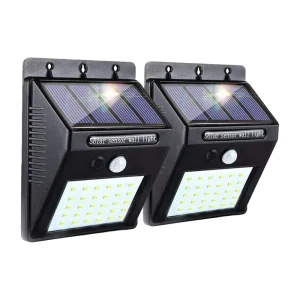 20 LED Solar PIR Motion Sensor Outdoor Waterproof Wireless Security Wall Light