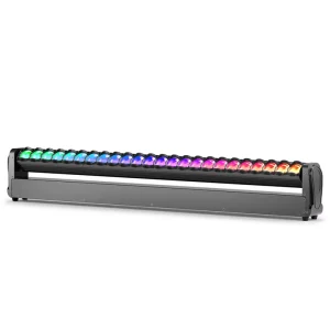 200W 24 LED RGBW 4-in-1 Wall Washer Pixel Bar Light DMX 24x12W Beam Strobe Moving Head Stage Light