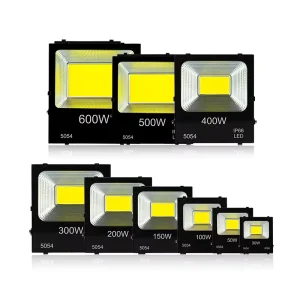 200W 300W 400W CE Rohs Die cast Aluminum+glass IP66 Cob Focos 600W Waterproof Led Flood Lighting led Flood Lights