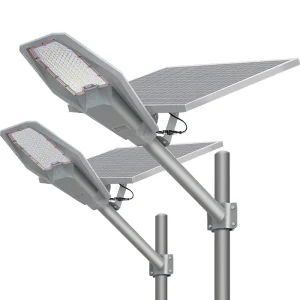 200W/300W IP67 Solar Panel LED Solar Street Light for Outdoor Gardens