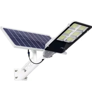 200W High Power LED Solar Street Light with IP65 Rating Aluminum Body Split Toothbrush Design for Outdoor Courtyards Rural Roads