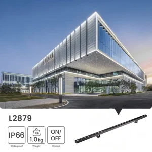 2200K-6500K Adjustable Color Temperature IP66 LED Outdoor Wall Washer Light, Adjustable Angle, DC24V 18W-24W