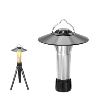2200mAh Hanging Horse Camping Lantern with 5 LED Light Modes for Outdoor Tents