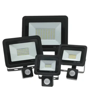 220V 240V Waterproof Projecteur Led Spotlight 10W 30W 50W Outdoor Floodlight PIR Motion Sensor LED Flood Light