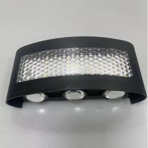220V Outdoor LED Wall Lamp Wall-Mounted Waterproof for Courtyard, Bedroom, Garden, or Park