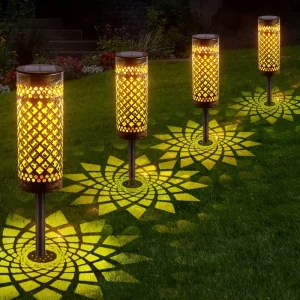 24 Hour Garden Street Square Landscape Outdoor Decorative Holiday Solar Light