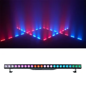 24 x 4W RGBW 4-in-1 LED Wall Washer Strip Light for DJ Disco Party Bar Nightclub