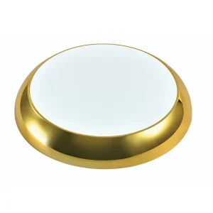 24×2W IP54 Waterproof Round Bulkhead Ceiling Light White Black Gold Silver for Garden Corridor Bathroom and Balcony