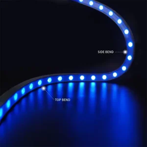 24V 24W 3D Flex IP67 Silicone Tube Neon Dim 0-10V DMX RGBW CRI90 Outdoor Building Facade Project LED Wall Washer Lighting