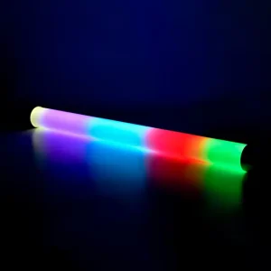 24V 3D 144LEDs RGB RGBW White Black LED Tube DMX512 Pixel Tube for Club DJ Light Stage Light