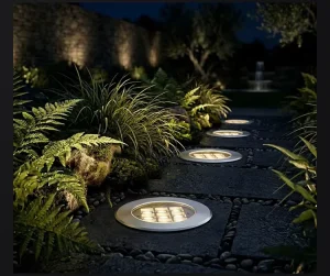 24V DC Dimmable Outdoor Recessed Buried Ground Spot Landscape Garden LED Underground Light with Aluminum