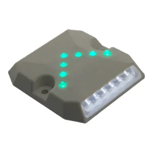 24V PC Tunnel Induction Light 12 Pieces of LED Wired Road Stud