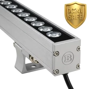 24V RGBW LED Wall Washer, 36W, IP65, Outdoor Linear Building Facade Light