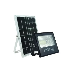 25Watt Outdoor IP65 Waterproof LED Solar Flood Light with Remote Controller ABS Body Rating for Garden Use