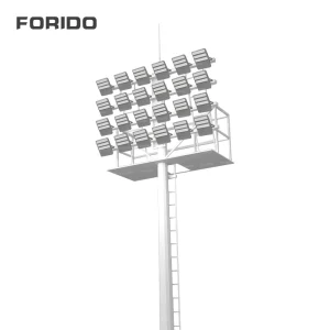 25m 30m 35m High Mast Flood Light Aluminum Housing IP66 for Football Fields and Sports Arenas
