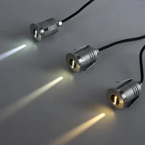 2700~6500K RGB 1W IP67 LED Inground Light 12V 24V Deck Garden Inground Buried Mini Underground Light