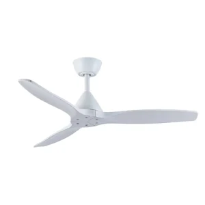 29W DC Motor Ceiling Fan Reversible Solid Wood Blades WiFi App Indoor Outdoor Use