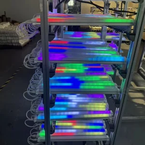 2FT ETL CETL Certification Modern Design ICRGB LED Integrated Tubes with 2.4G Remote Control and Mobile Phone Bluetooth Control