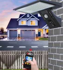 3.5W 5W 8W 15W Solar IP66 4 Model Dimming Villa Courtyard Lawn Garden Outdoor Waterproof All-in-one LED Wall Light