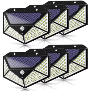 300 LED Super Bright Outdoor Solar Security Light IP65 Waterproof Motion Sensor Solar Wall Garden Lights