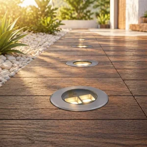 3000K-5000K IP67 6W LED Switch Control Outdoor Recessed Ground Underground Light for Garden Path Walkway