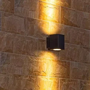 3000K LED Waterproof Vintage Up-Down Outdoor Wall Light for Garden, Yard, or Patio