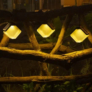 3000K RGB Solar Garden Decoration Lights Supply Golden Supplier Hanging Solar Garden Light IP65