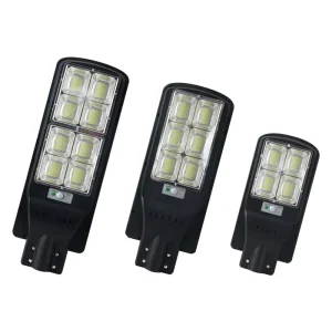 300W 500W 600W All in One Waterproof Outdoor Road Lamp Big Solar LED Street Light Garden ROHS Certified Plastic